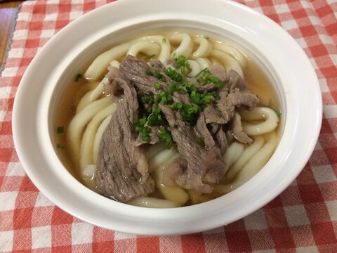 うちの麺　肉うどん